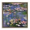 Stupell Industries Classical Monet Water Lilies Framed Floater Canvas Wall Art Design by one1000paintings